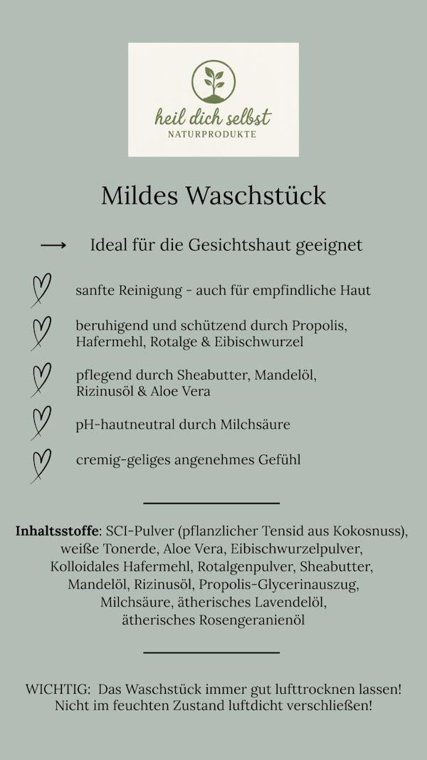 Mildes Waschstück