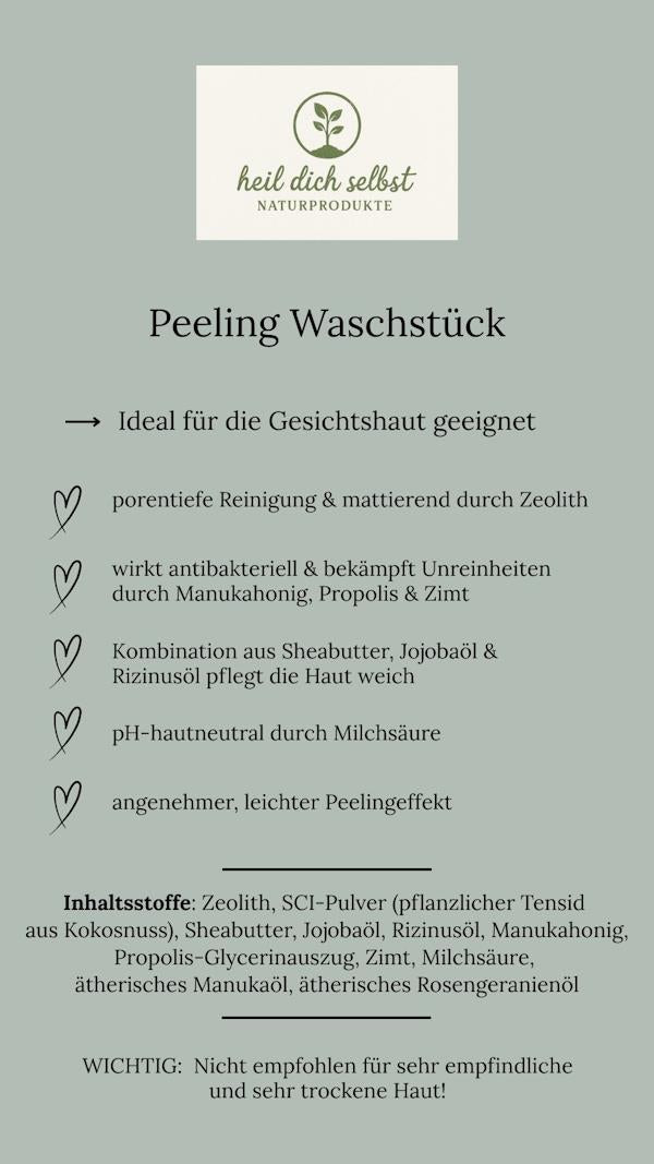 Peeling Waschstück