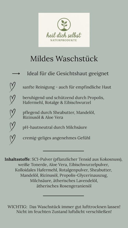 Mildes Waschstück
