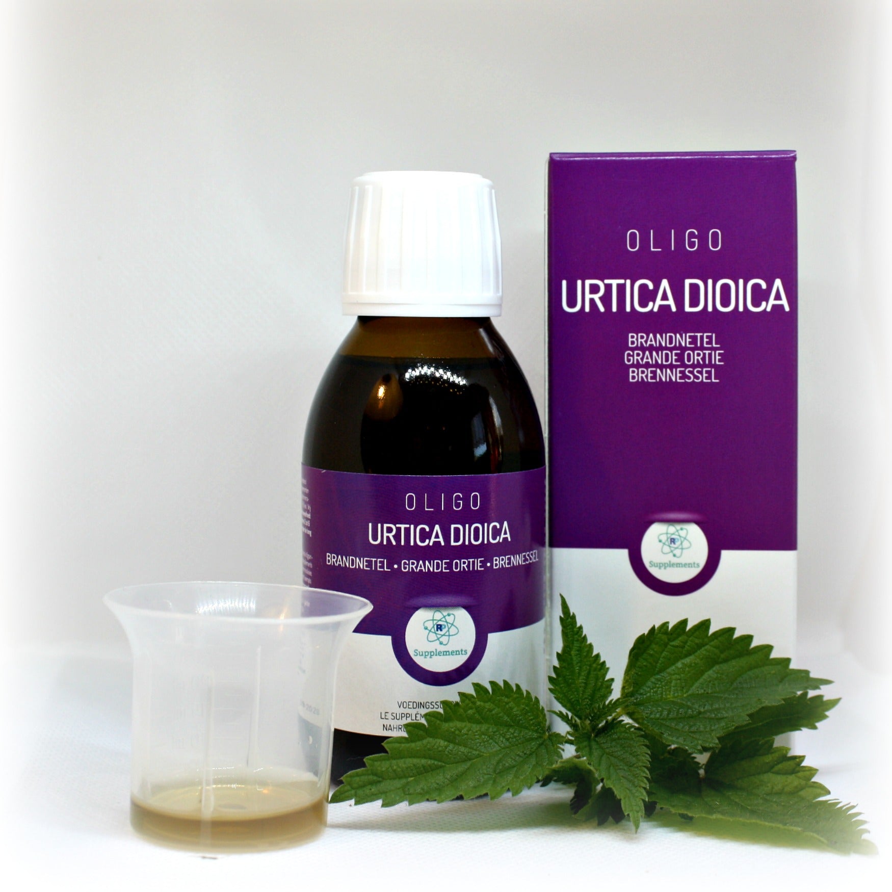 Urtica dioica mit Becher Oligo von RP-Vitamino